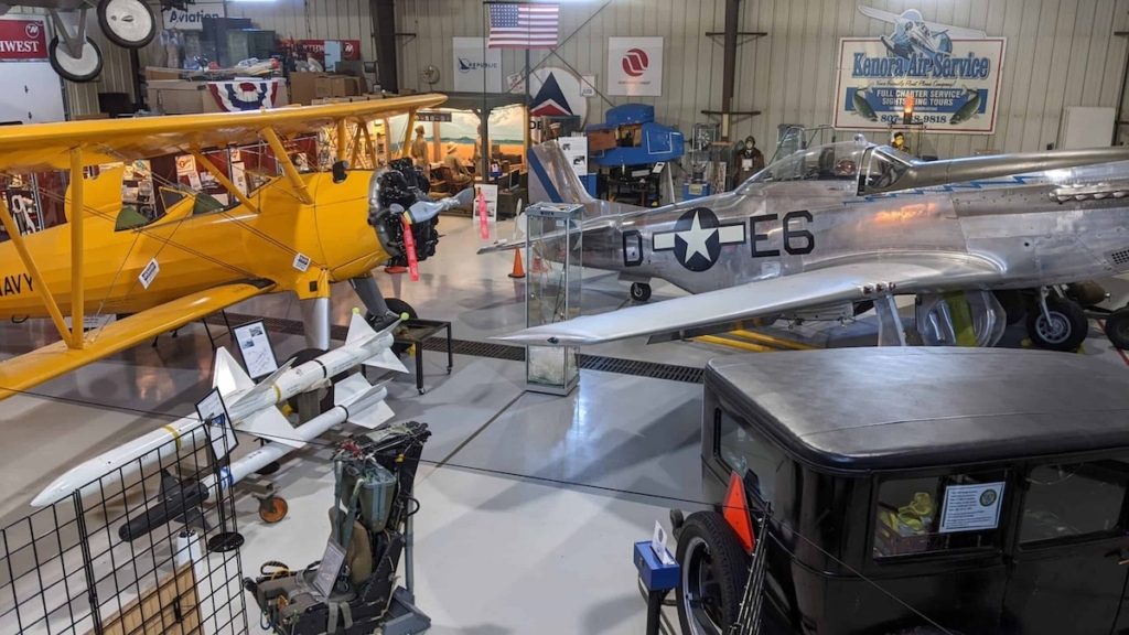 The Wings of the North Air Museum at Flying Cloud Airport in Eden Prairie. Photo courtesy of Wings of the North