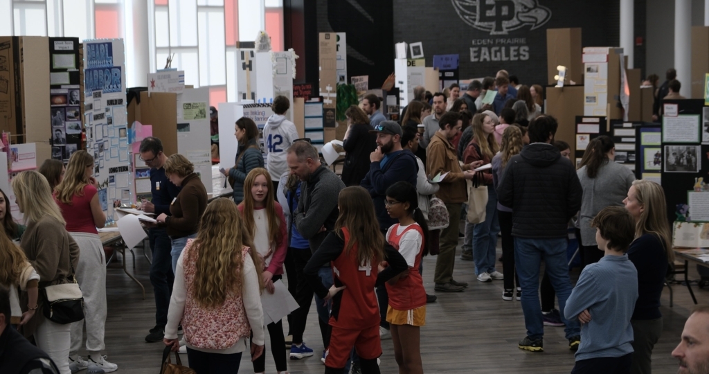 Central Middle School hosted the Metro Junior West Regionals on March 2. Photo by National History Day in Minnesota 