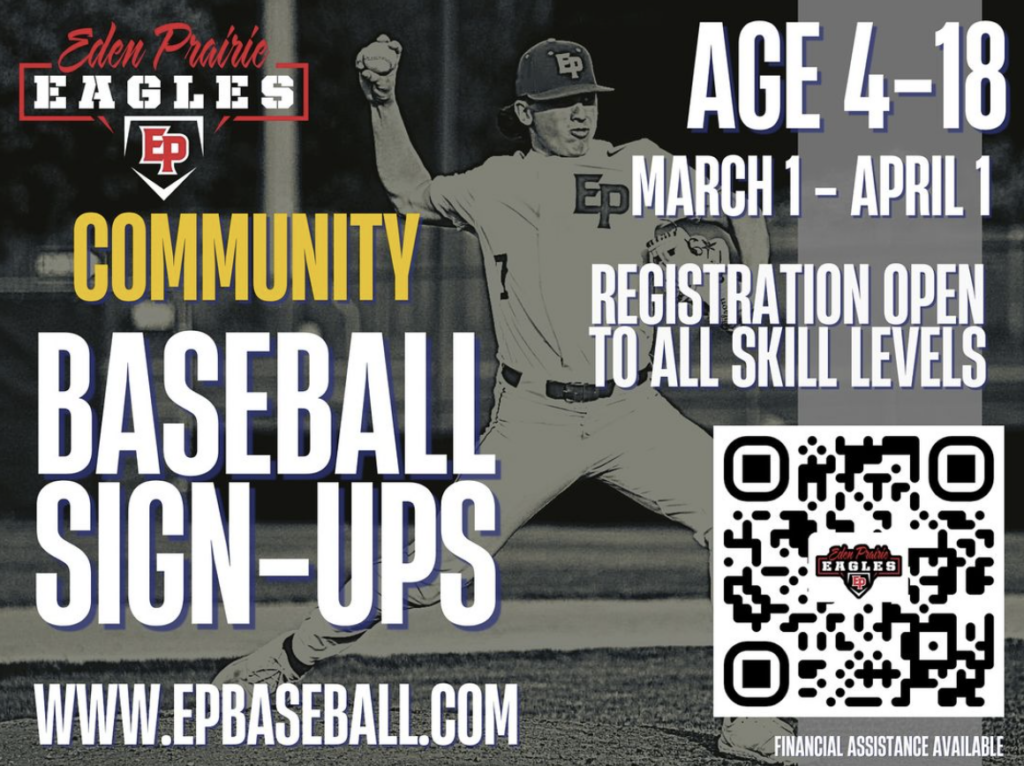 EP summer baseball registration is open through April 1