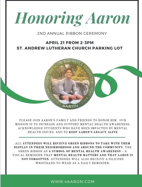 Aaron Husmann Ribbon Ceremony