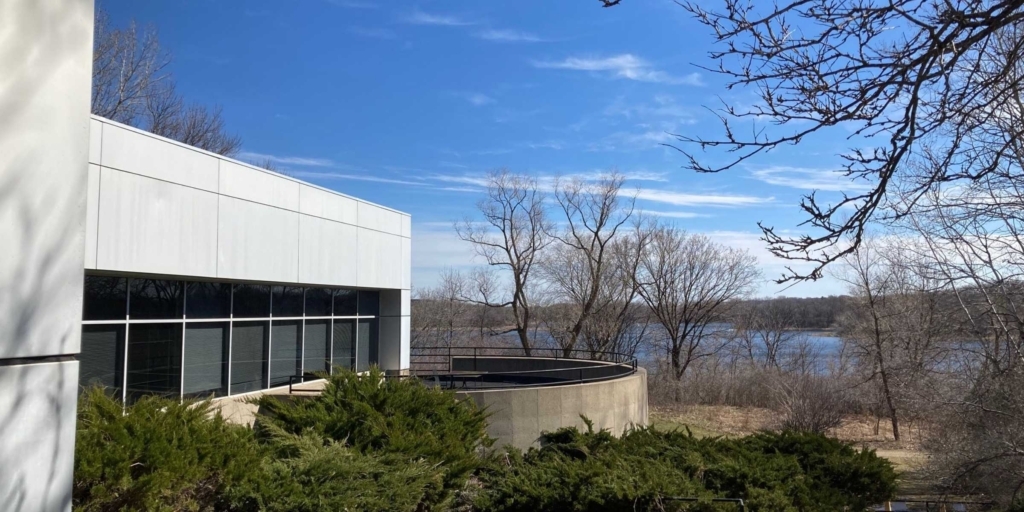 Lotus Villas on Anderson Lake – one of two infill housing developments approved by the Eden Prairie City Council on May 7 – would replace this vacant 1982 office building with single-family homes. File photo