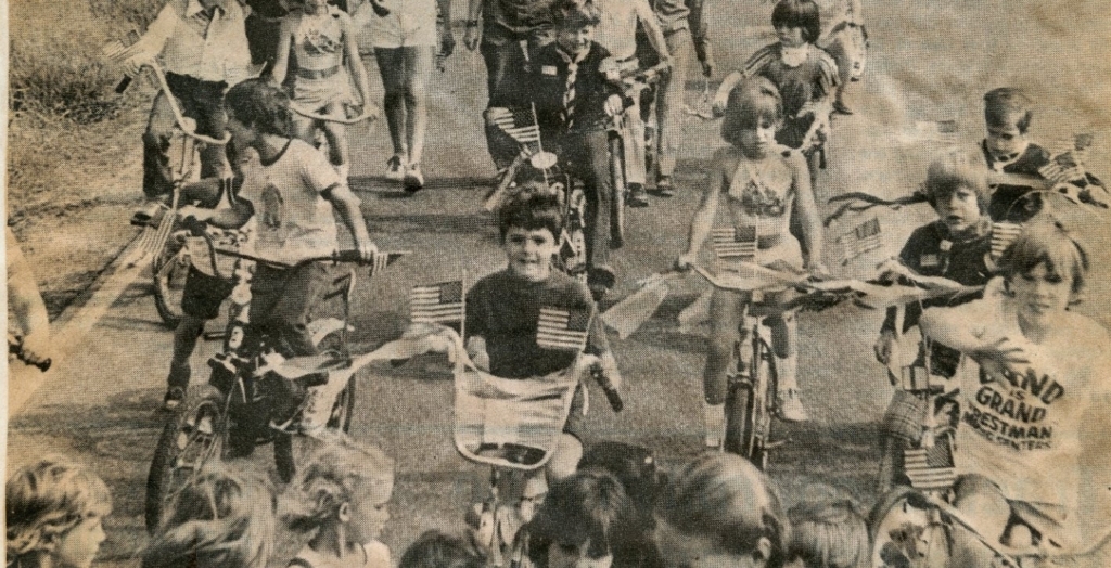 Eden Prairie Memorial Day parade in 1977. Source: Eden Prairie Historical Society / Eden Prairie Remembers