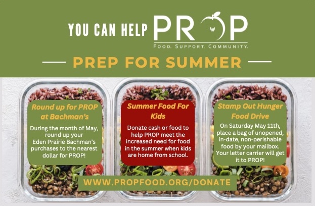 PROP Food prepares for increased summer needs