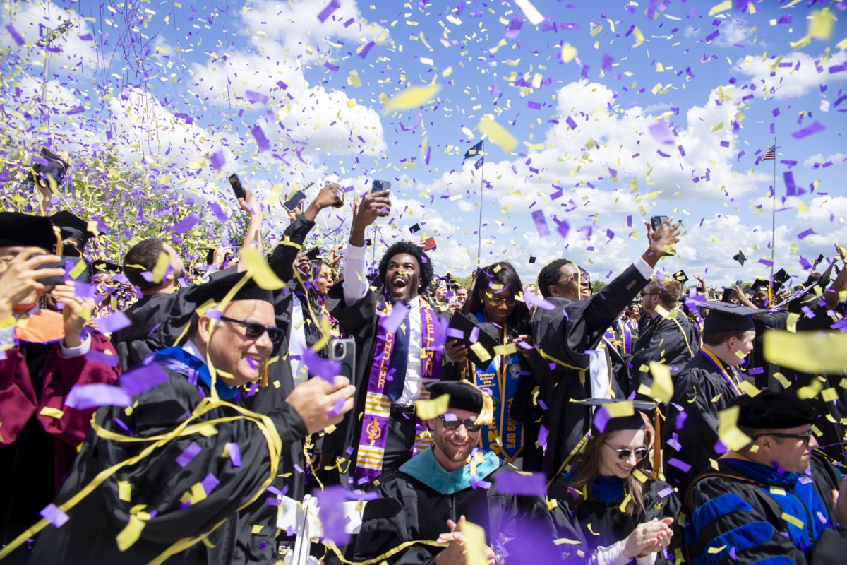 University at Albany 2024 commencement. Photo by Brian Busher 


