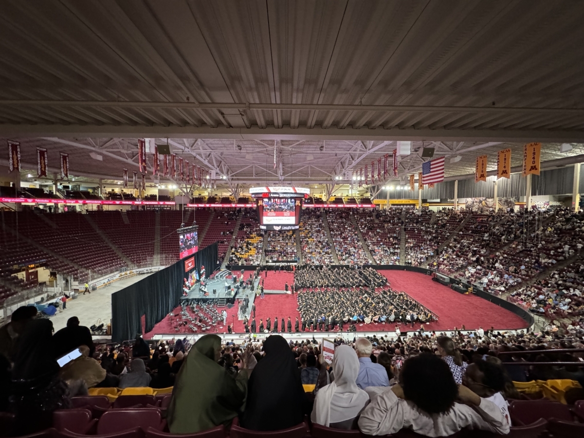 3M Arena at Mariucci in Minneapolis during the EPHS graduation ceremony on Friday, June 7, 2024. Photo by Juliana Allen