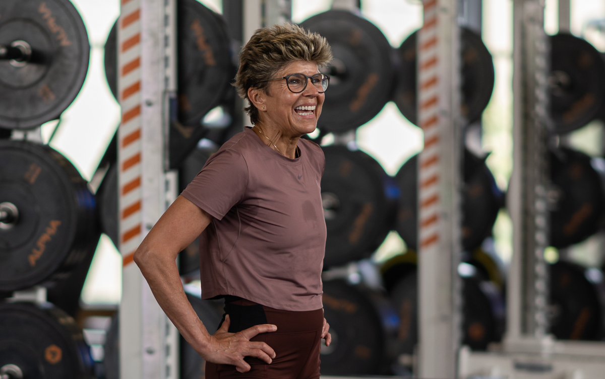 Former Olympian continues to chase fitness goals