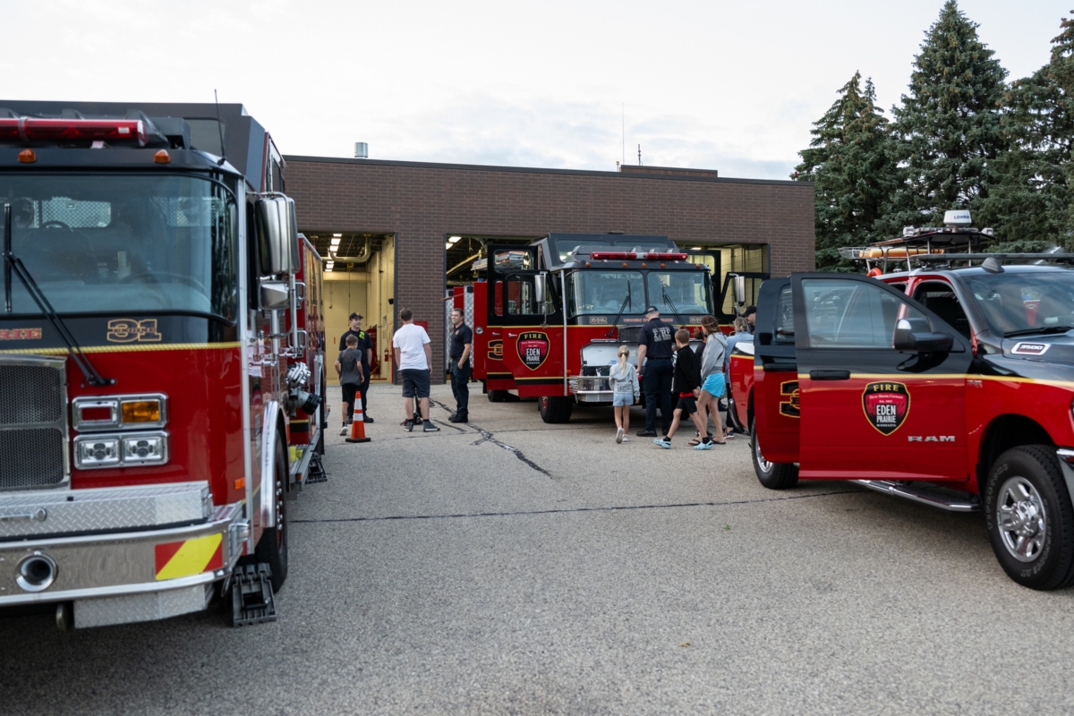 Neighborhood Night draws families to fire stations