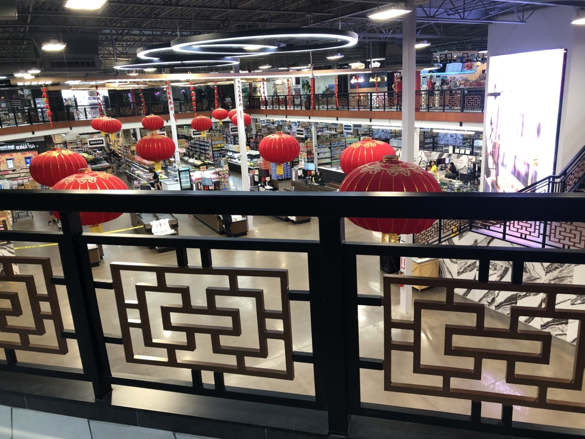 Eden Prairie's Asia Mall, filled with restaurants and an Asian grocery, incorporates elements of multiple Asian cultures into its design. Photos by Joanna Werch Takes