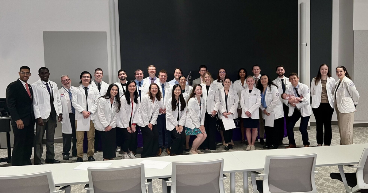 2024 Gold Humanism Honor Society inductees from Des Moines University Medicine and Health Sciences Doctor of Osteopathic Medicine program. Submitted photo