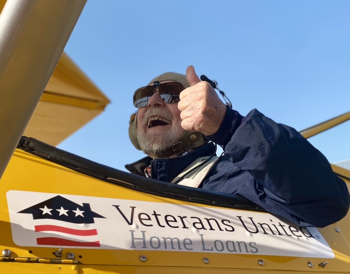 At 99, WWII veteran takes to the skies for one more adventure