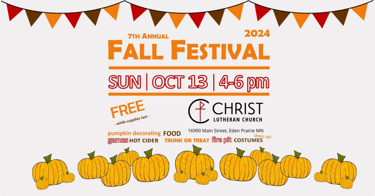 Fall Festival and Trunk or Treat at Christ Lutheran