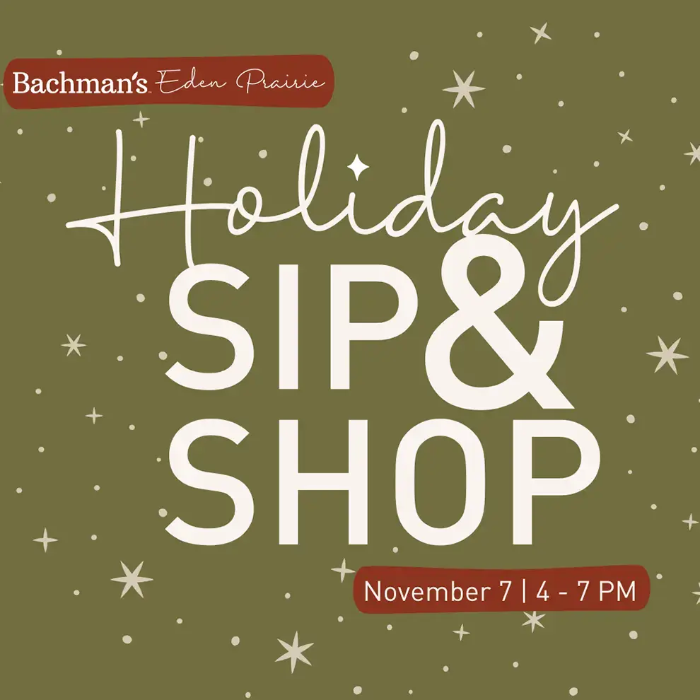 Sip and Shop at Bachman's
