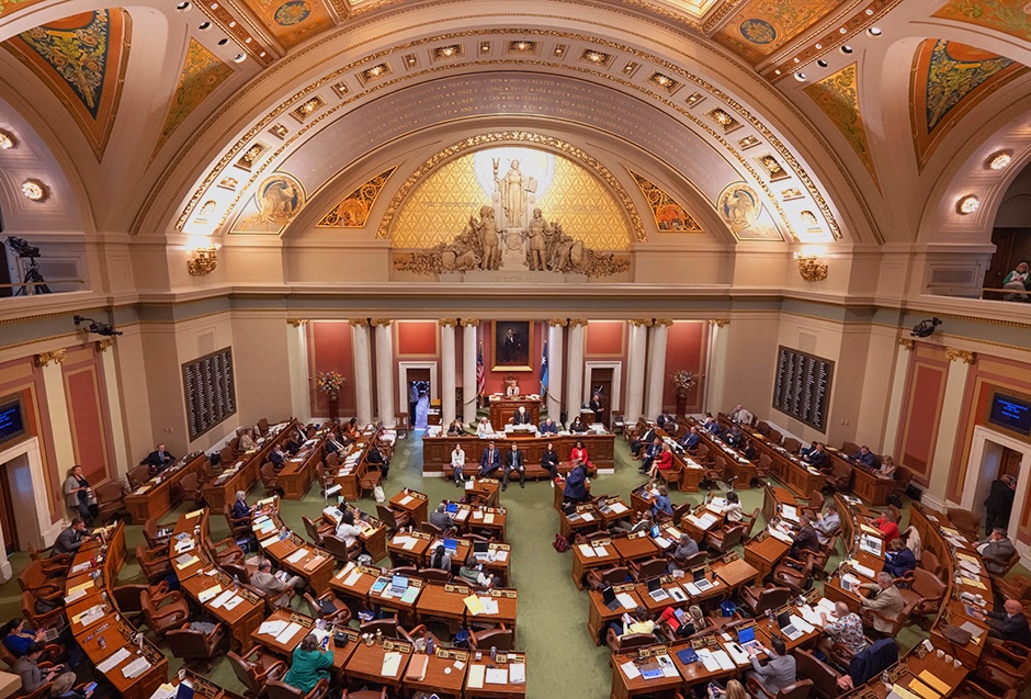 Ideas for orchestrating progress with a tie in the Minnesota House could come from other states