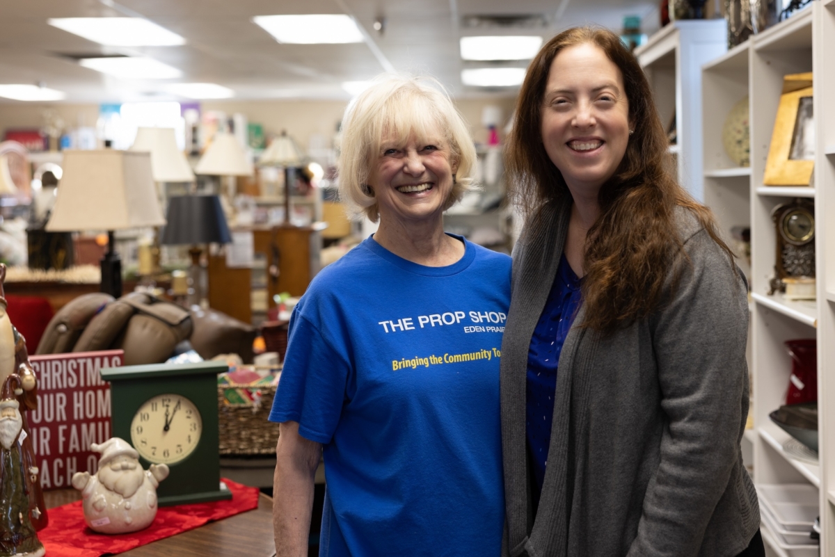 12 years, 5,000 hours: Volunteer honored for dedication to The PROP Shop