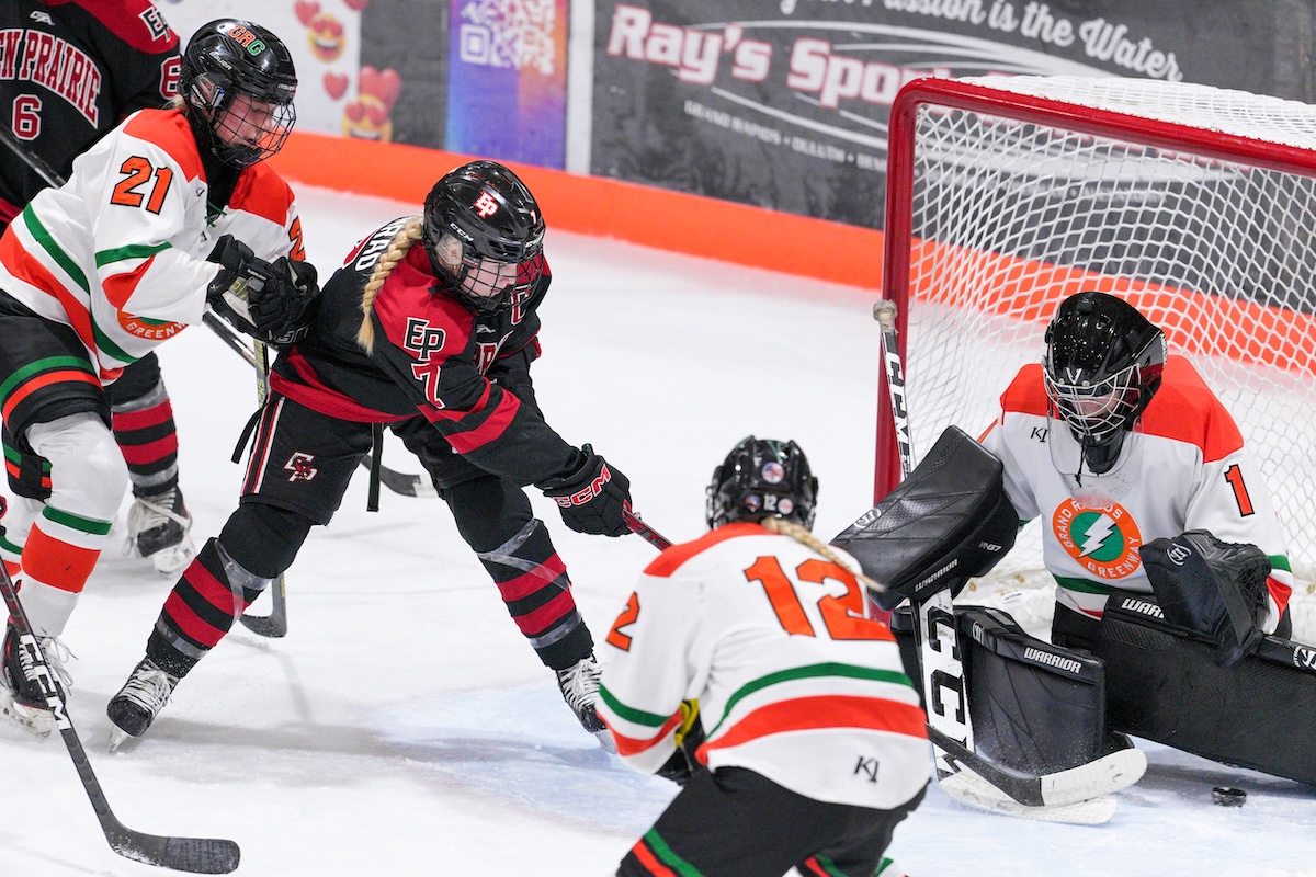 Eden Prairie girls’ hockey earns first wins of season on road trip north