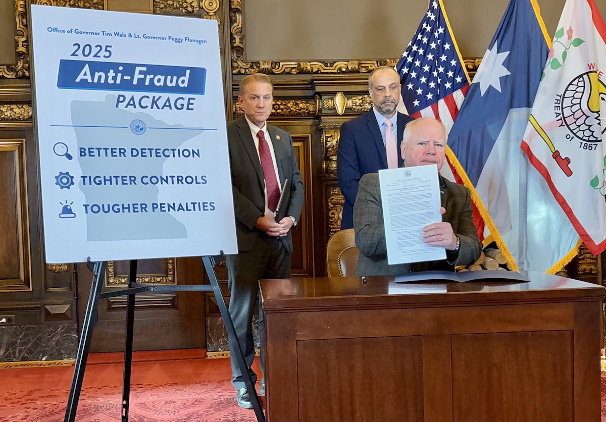 Gov. Walz proposes stiffer penalties, using AI to fight fraud in Minnesota programs