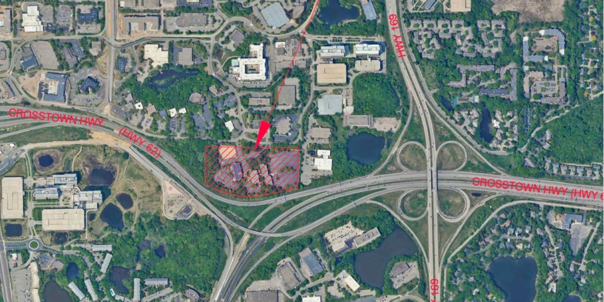The site where Endeavor Development proposes to construct industrial buildings is in the Eden Prairie portion of the Opus Business Park, near the city’s northern boundary.