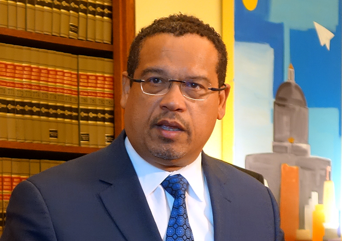 Attorney General Keith Ellison: “I have no fear of Trump, and his threats have no effect on my determination to protect Minnesota from his authoritarian bullying.” Credit: MinnPost file photo by Peter Callaghan
