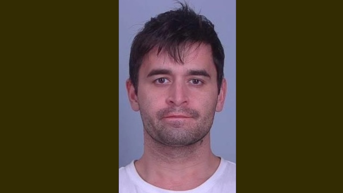 Michael Bruce Gillis' latest mug shot, taken at at Sherburne County Jail in Elk River on March 21, 2025. He was federally charged and moved there.