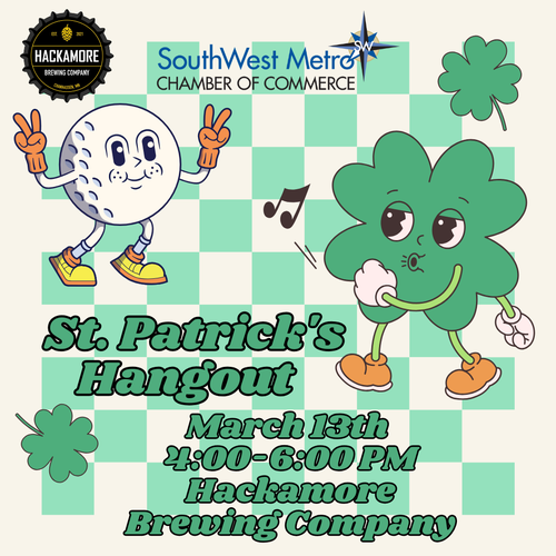 St Patrick's Hangout graphic
