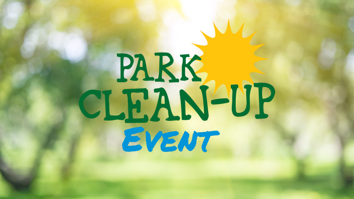 Park Clean Up Event graphic
