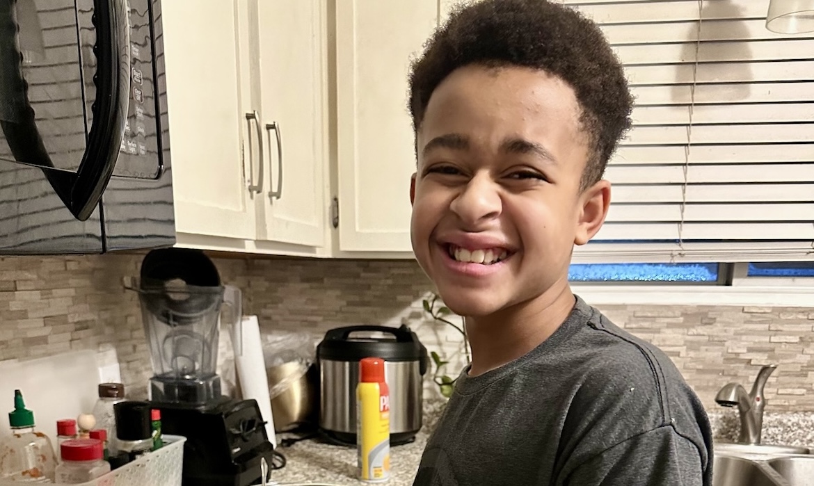 Jacob Green, 14, is recovering at Children’s Minnesota after undergoing emergency brain surgery. His family says he remains brave and upbeat despite a long road ahead. Photo courtesy of Lillian Green