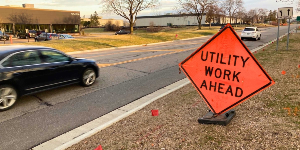 City improvements to Shady Oak Road in northeastern Eden Prairie – including a trail and additional streetlights – will begin soon to accommodate use of the nearby Golden Triangle light-rail station, expected to open in 2027. Photo by Mark Weber