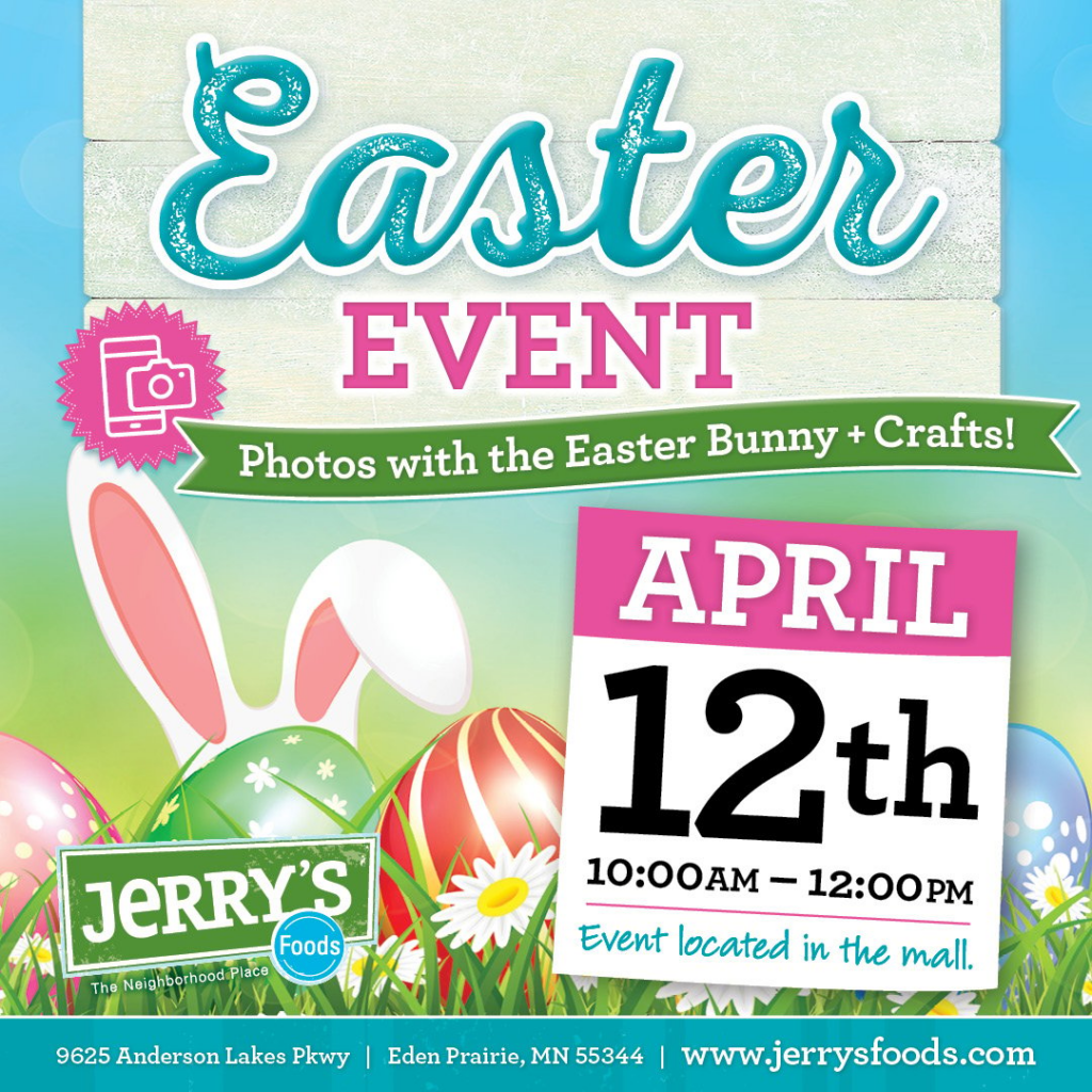 Jerry's Easter Event 2025 graphic