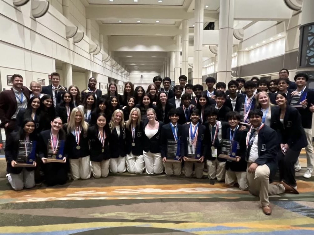 EPHS students at DECA Internationals. Contributed photo