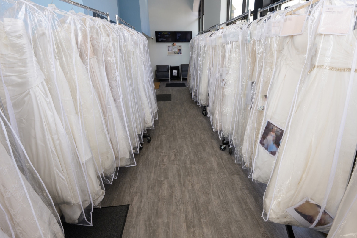 Wedding resale event helps brides save dollars and the planet