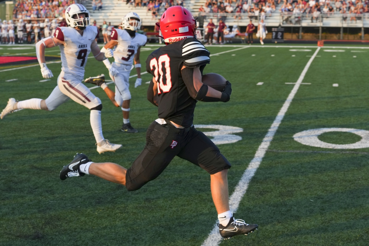 Dominating Eagles race by Anoka in season opener