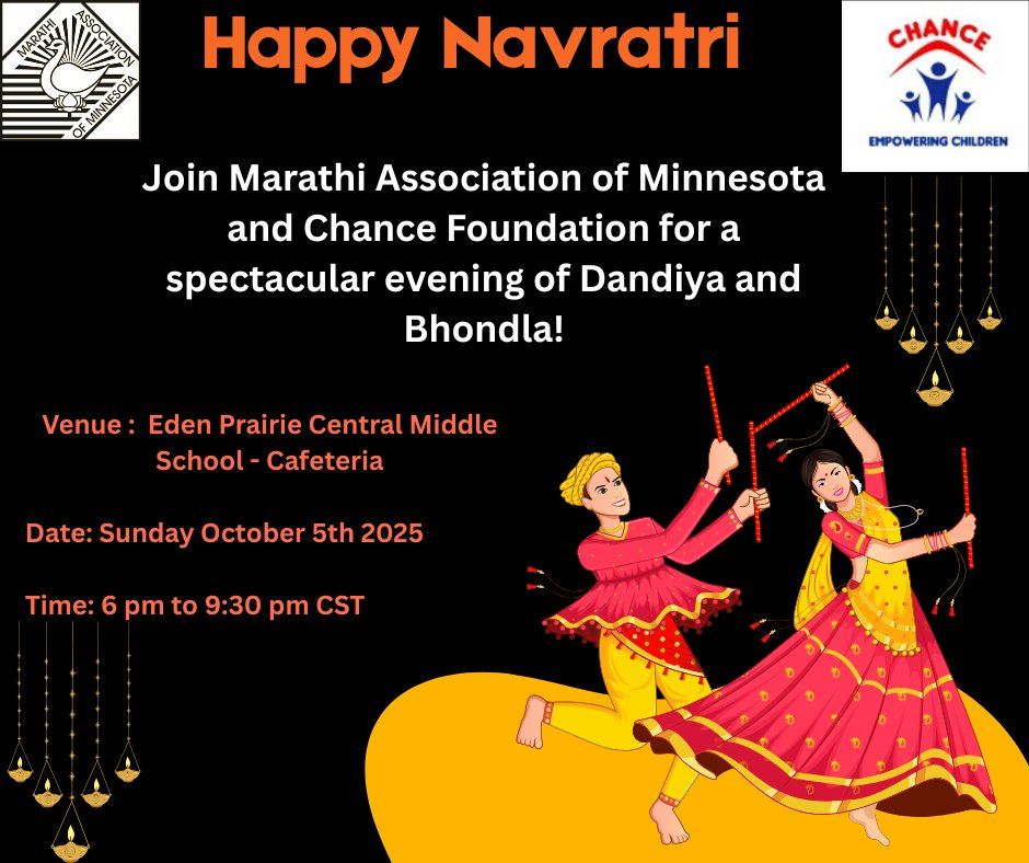 Bhondla-Dandiya Night 2025 graphic