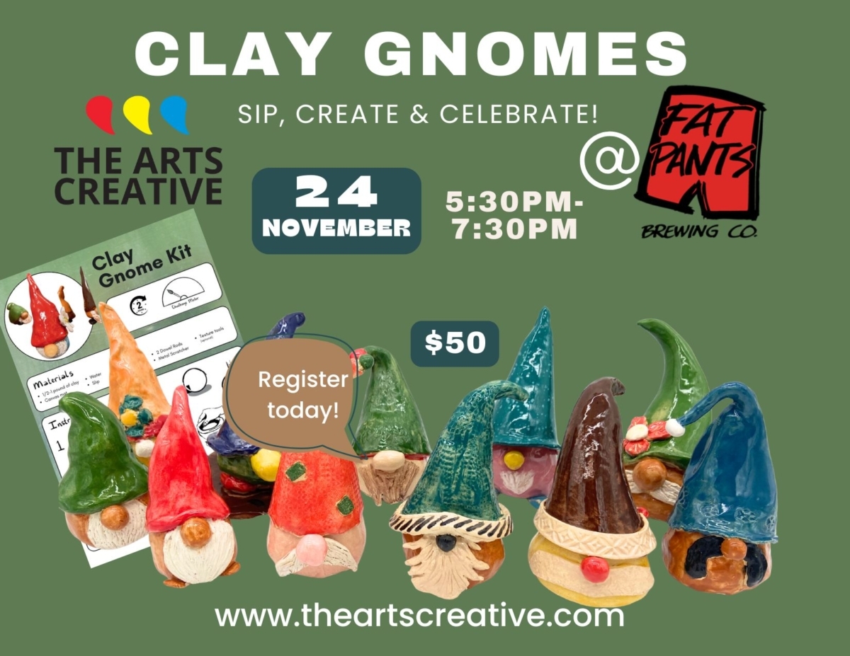 Create Your Own Clay Gnome