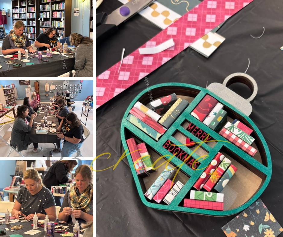 Bookshelf Ornament Workshop