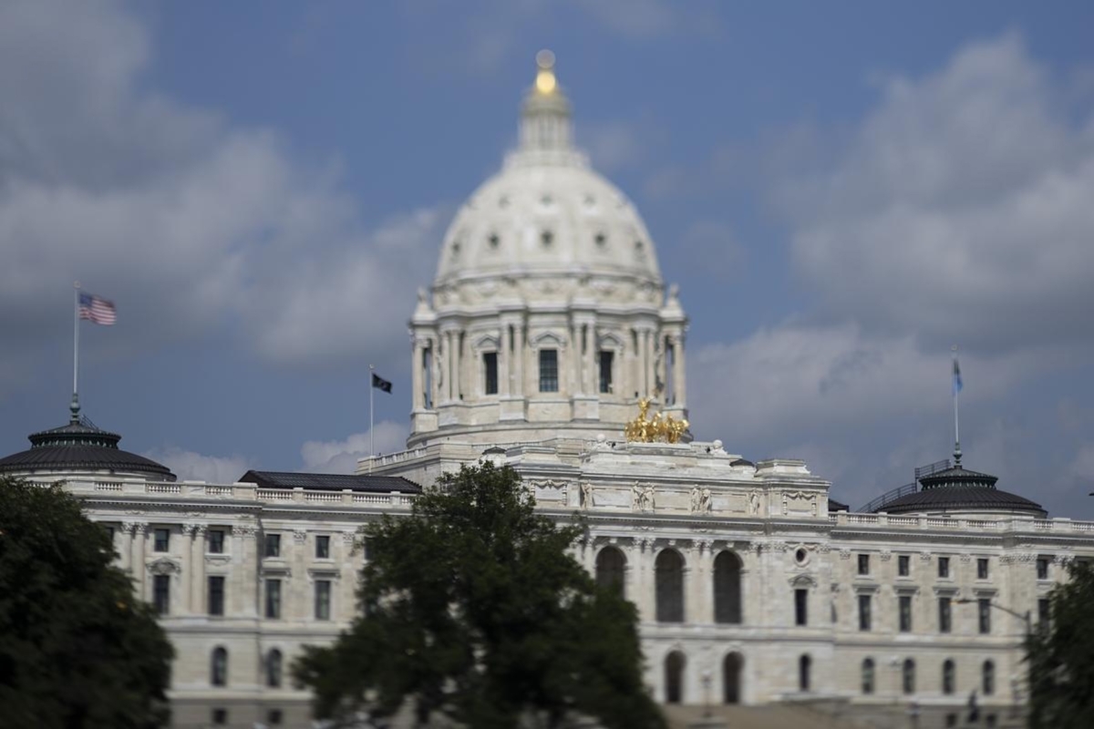 The Minnesota State Capitol on Wednesday, Aug. 20, 2025 in St. Paul.