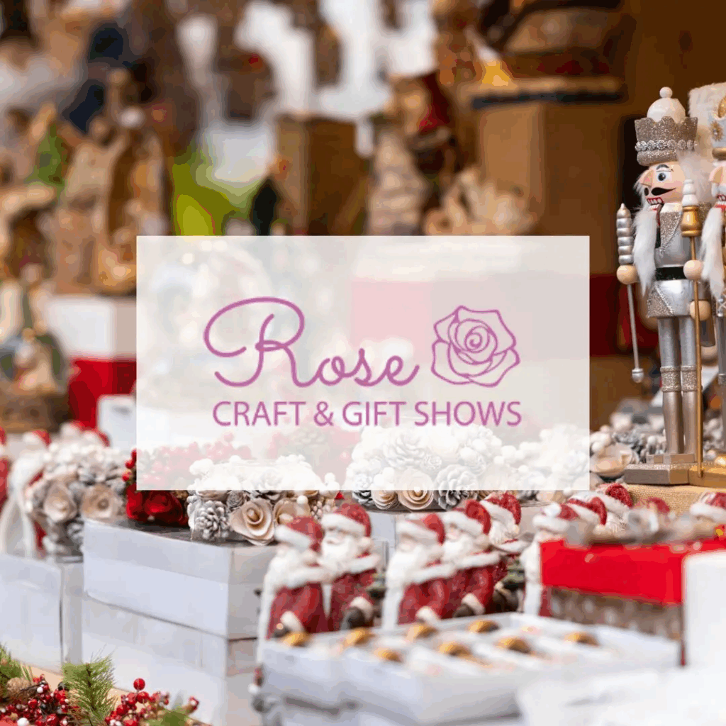 Rose Craft & Gift Show holiday graphic