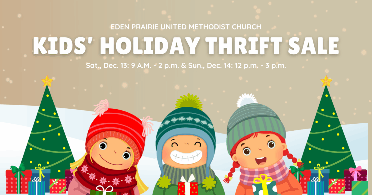 Kids' Holiday Thrift Sale